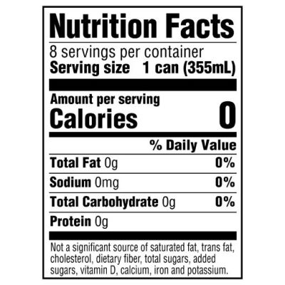 Ozarka Sparkling Water Simply Bubbles Product details 12oz 24 pack nutrition facts