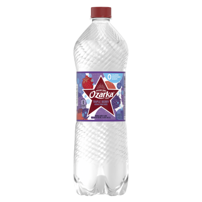 Ozarka Sparkling Water Triple Berry Product details 1L single