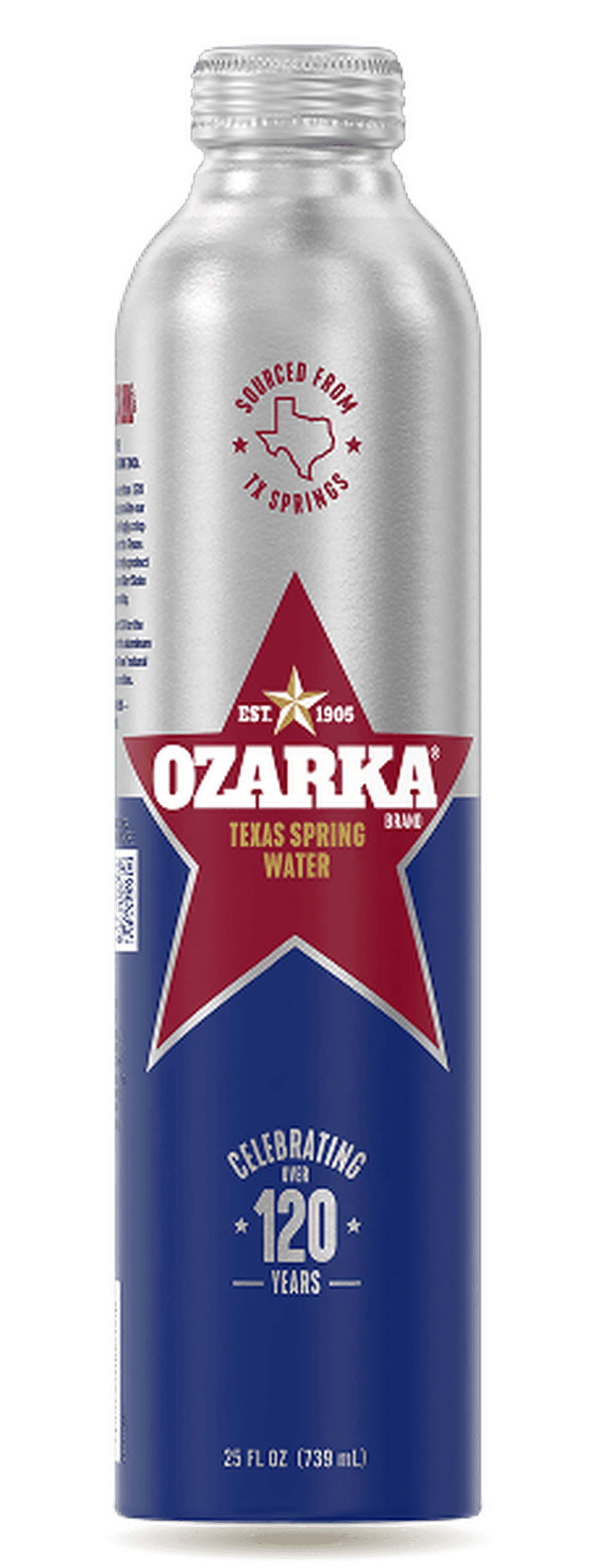 ozarka 25 fl oz aluminum bottle