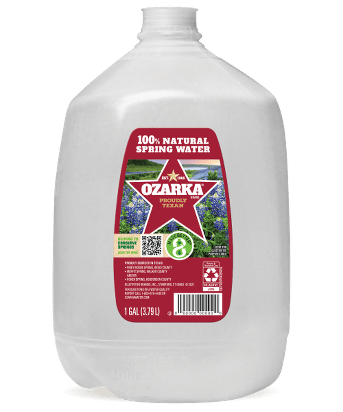 Ozarka Spring water product detail 1Gal single