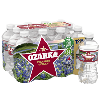 Ozarka Spring water product detail 12oz 12 pack
