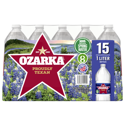 Ozarka® Spring Water, 1.5 Liter 12-Pack