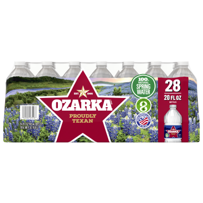 Ozarka Water • Spring 8 Ounce Bottle 12 Pack