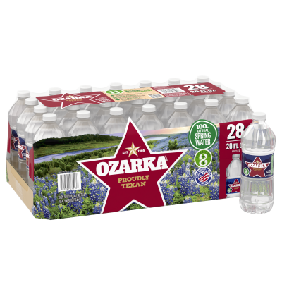 Ozarka Spring water product detail 20oz 28 pack
