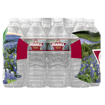 Ozarka Spring water product detail 500ml 24 pack right view