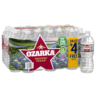 Ozarka Spring water product detail 500ml 24 + 4 pack