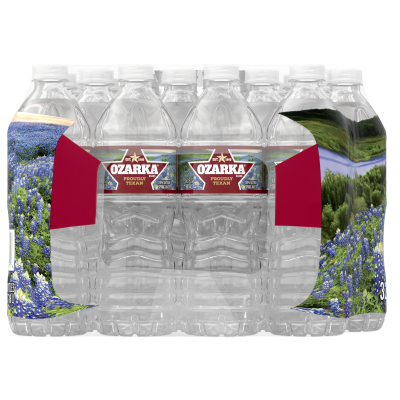 Ozarka Spring water product detail 500ml 32 pack right view