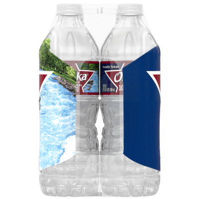 Ozarka Spring water product detail 500ml 6 pack left view