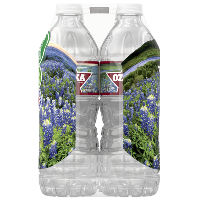 Ozarka Spring water product detail 500ml 6 pack right view