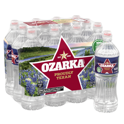 Ozarka Spring water product detail 700ml 12pack