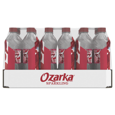 Ozarka Sparkling Water Black Cherry Product details 500mL 24 pack front view