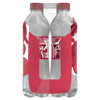 Ozarka Sparkling Water Black Cherry Product details 500mL 8 pack right view