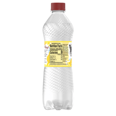 Ozarka Sparkling Water Lively Lemon Product details 500mL single back view