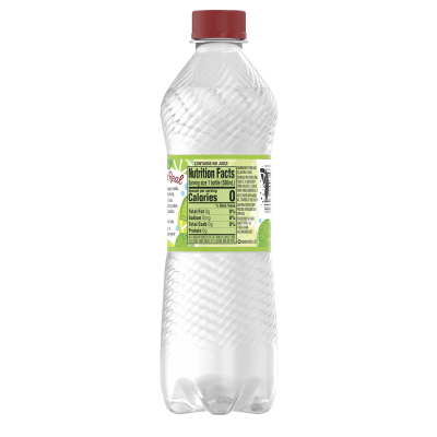 Ozarka Sparkling Water Zesty Lime Product details 500mL single back view