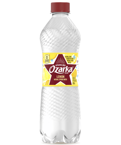 Ozarka Sparkling Water Lively Lemon Product details 500mL single