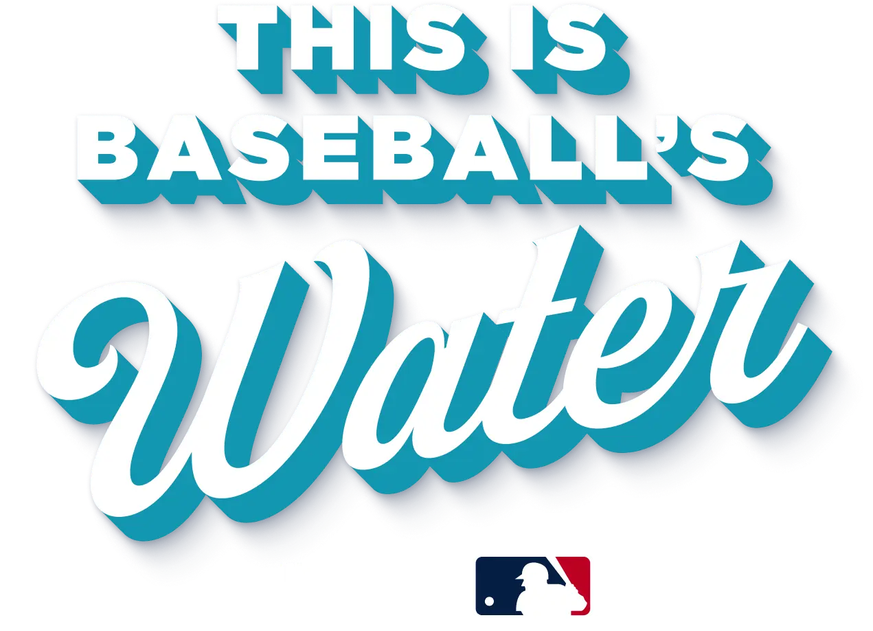 mlb baseball water