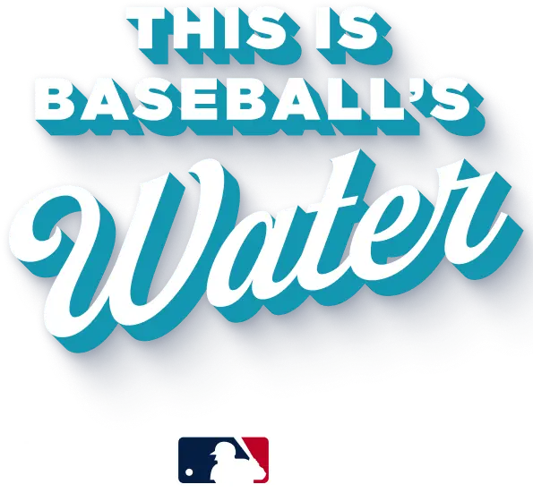 mlb baseball water